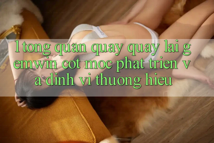 1. Tổng quan quay quay lại Gemwin - Cột mốc phát triển và định vị thương hiệu 1. Tổng quan quay quay lại Gemwin - Cột mốc phát triển và định vị thương hiệu