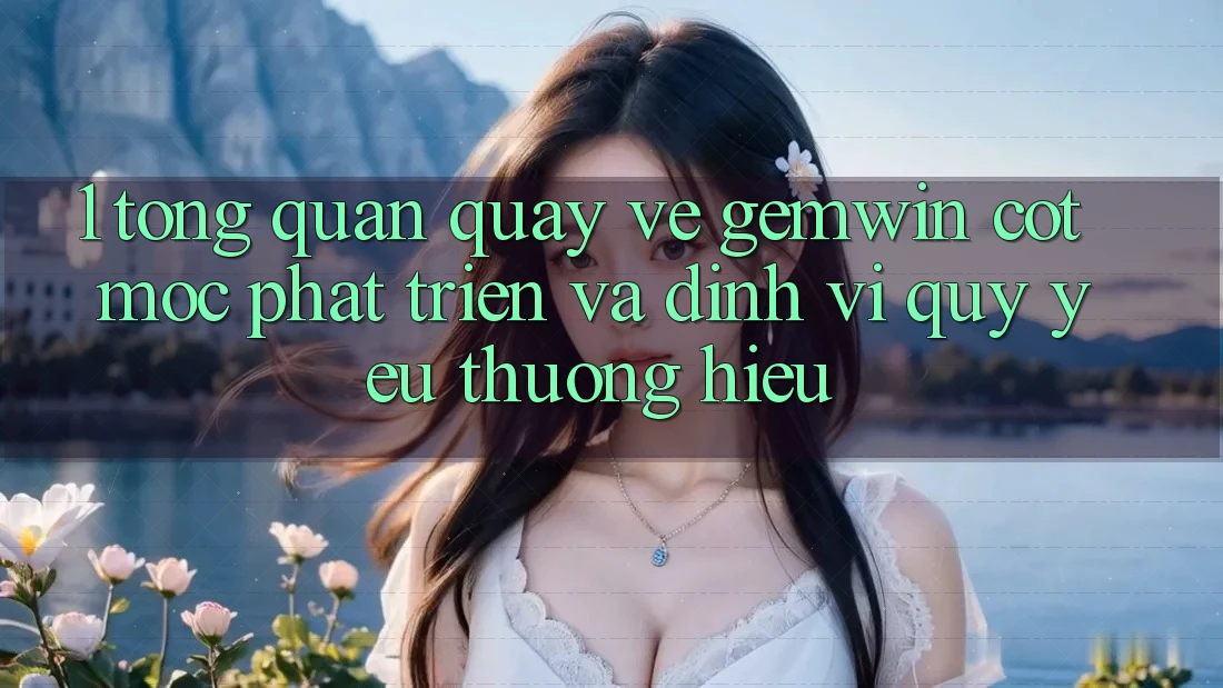 1. Tổng quan quay về Gemwin - Cột mốc phát triển và định vị quý yêu thương hiệu