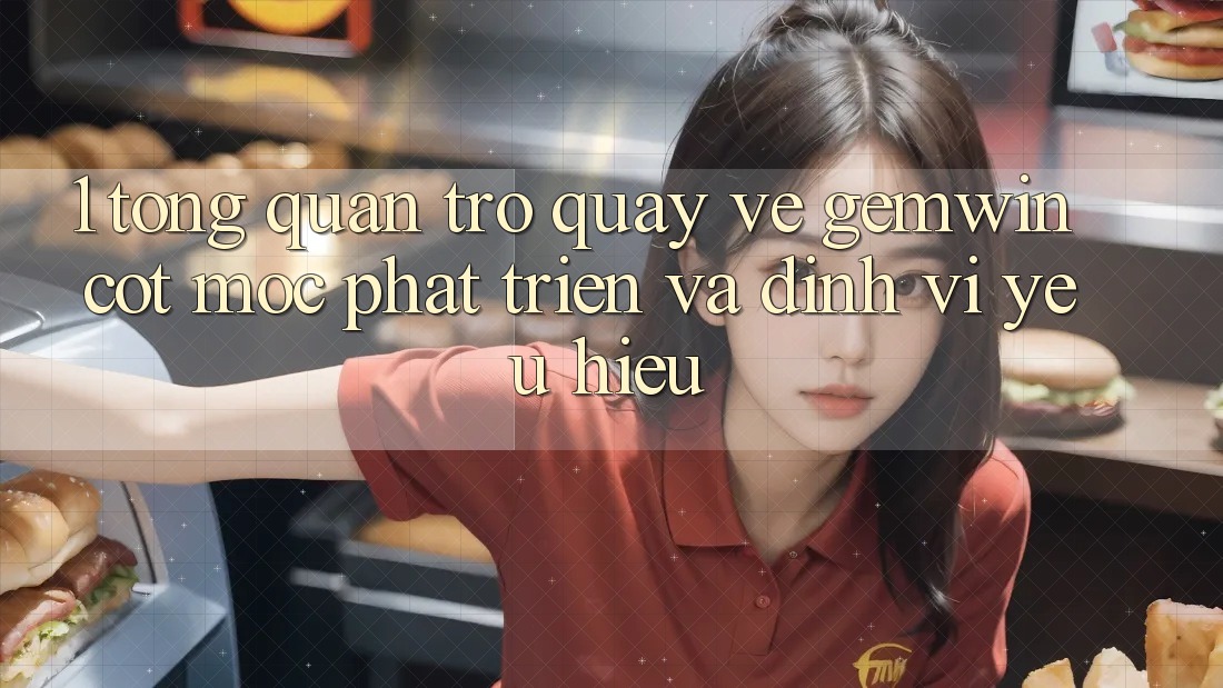 1. Tổng quan trở quay về Gemwin - Cột mốc phát triển và định vị yêu hiệu