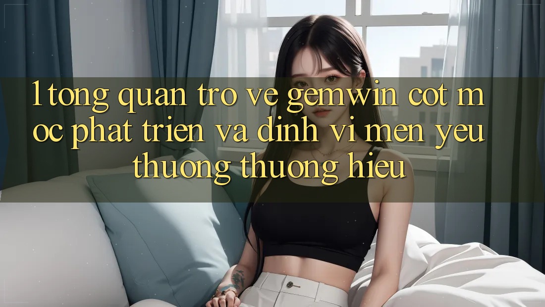 1. Tổng quan trở về Gemwin - Cột mốc phát triển và định vị mến yêu thương thương hiệu 1. Tổng quan trở về Gemwin - Cột mốc phát triển và định vị mến yêu thương thương hiệu