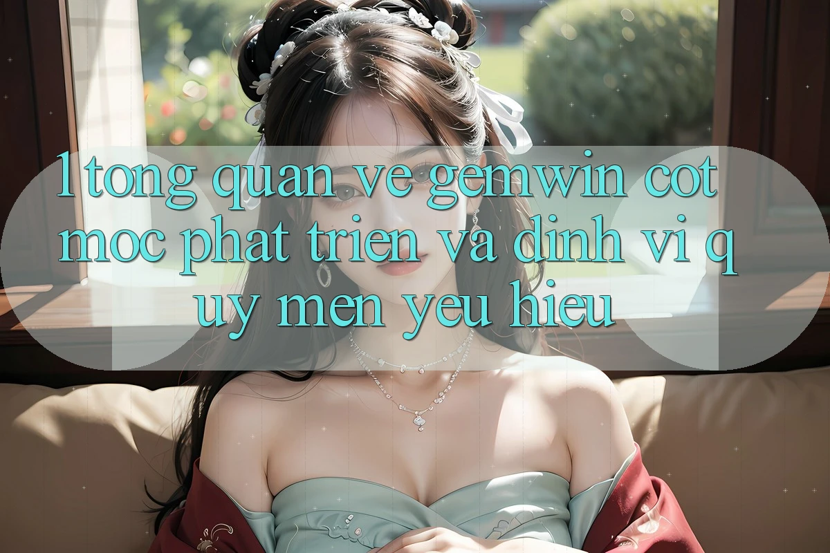 1. Tổng quan về Gemwin - Cột mốc phát triển và định vị quý mến yêu hiệu 1. Tổng quan về Gemwin - Cột mốc phát triển và định vị quý mến yêu hiệu