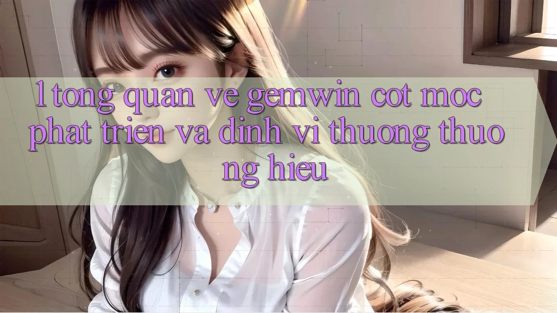 1. Tổng quan về Gemwin - Cột mốc phát triển và định vị thương thương hiệu 1. Tổng quan về Gemwin - Cột mốc phát triển và định vị thương thương hiệu