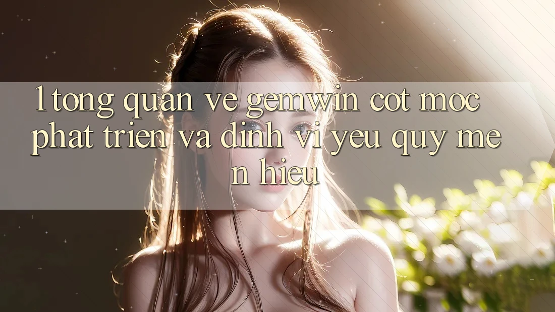 1. Tổng quan về Gemwin - Cột mốc phát triển và định vị yêu quý mến hiệu
