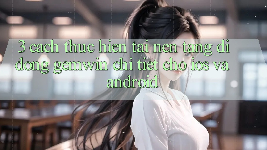 3. Cách thực hiện tải Nền tảng di động Gemwin chi tiết cho iOS và Android 3. Cách thực hiện tải Nền tảng di động Gemwin chi tiết cho iOS và Android