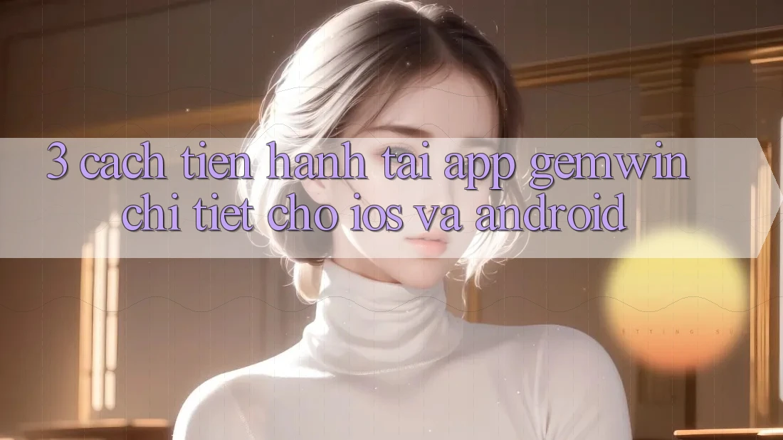 3. Cách tiến hành tải App Gemwin chi tiết cho iOS và Android 3. Cách tiến hành tải App Gemwin chi tiết cho iOS và Android