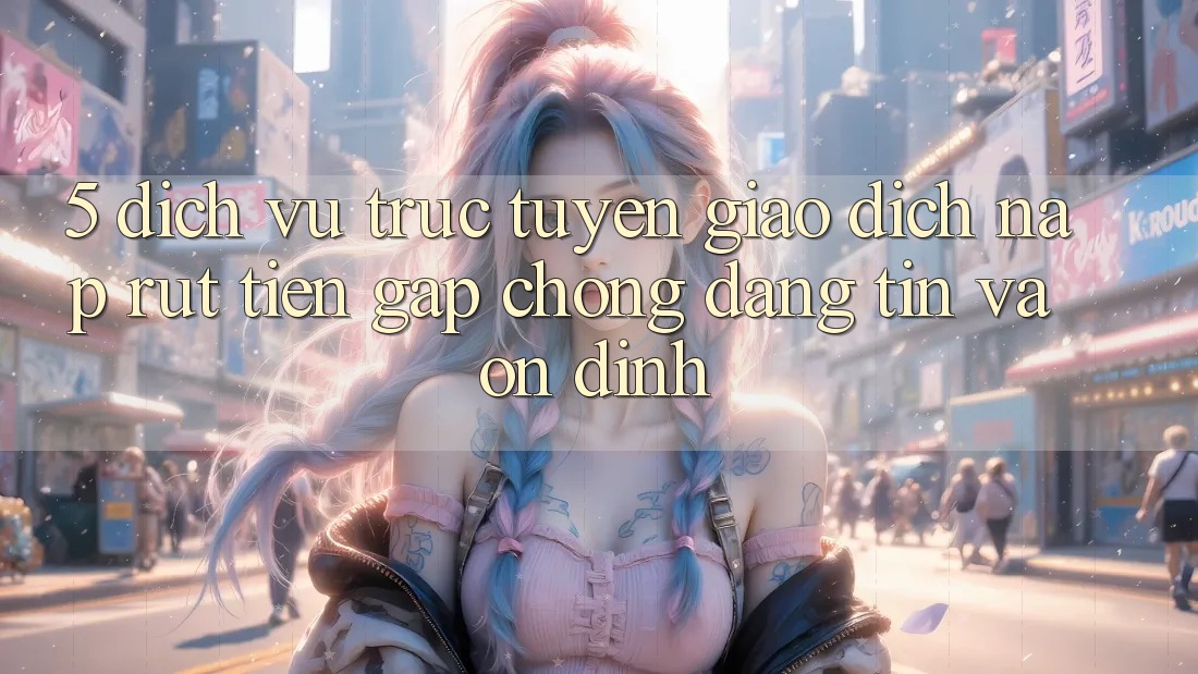 5. Dịch vụ trực tuyến giao dịch nạp - rút tiền: Gấp chóng, đáng tin và ổn định 5. Dịch vụ trực tuyến giao dịch nạp - rút tiền: Gấp chóng, đáng tin và ổn định