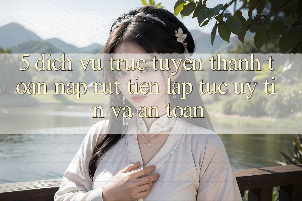 5. Dịch vụ trực tuyến thanh toán nạp - rút tiền: Lập tức, uy tín và an toàn 5. Dịch vụ trực tuyến thanh toán nạp - rút tiền: Lập tức, uy tín và an toàn