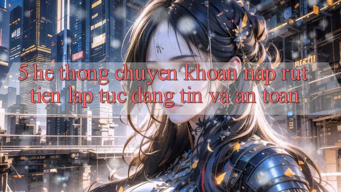 5. Hệ thống chuyển khoản nạp - rút tiền: Lập tức, đáng tin và an toàn