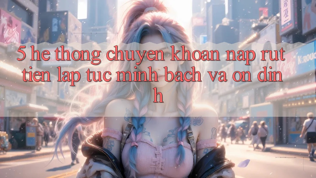 5. Hệ thống chuyển khoản nạp - rút tiền: Lập tức, minh bạch và ổn định 5. Hệ thống chuyển khoản nạp - rút tiền: Lập tức, minh bạch và ổn định