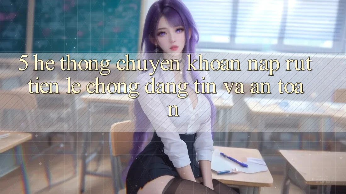 5. Hệ thống chuyển khoản nạp - rút tiền: Lẹ chóng, đáng tin và an toàn 5. Hệ thống chuyển khoản nạp - rút tiền: Lẹ chóng, đáng tin và an toàn