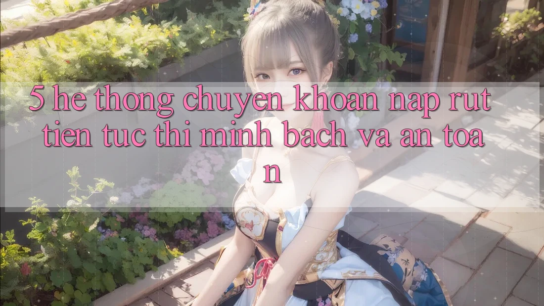 5. Hệ thống chuyển khoản nạp - rút tiền: Tức thì, minh bạch và an toàn