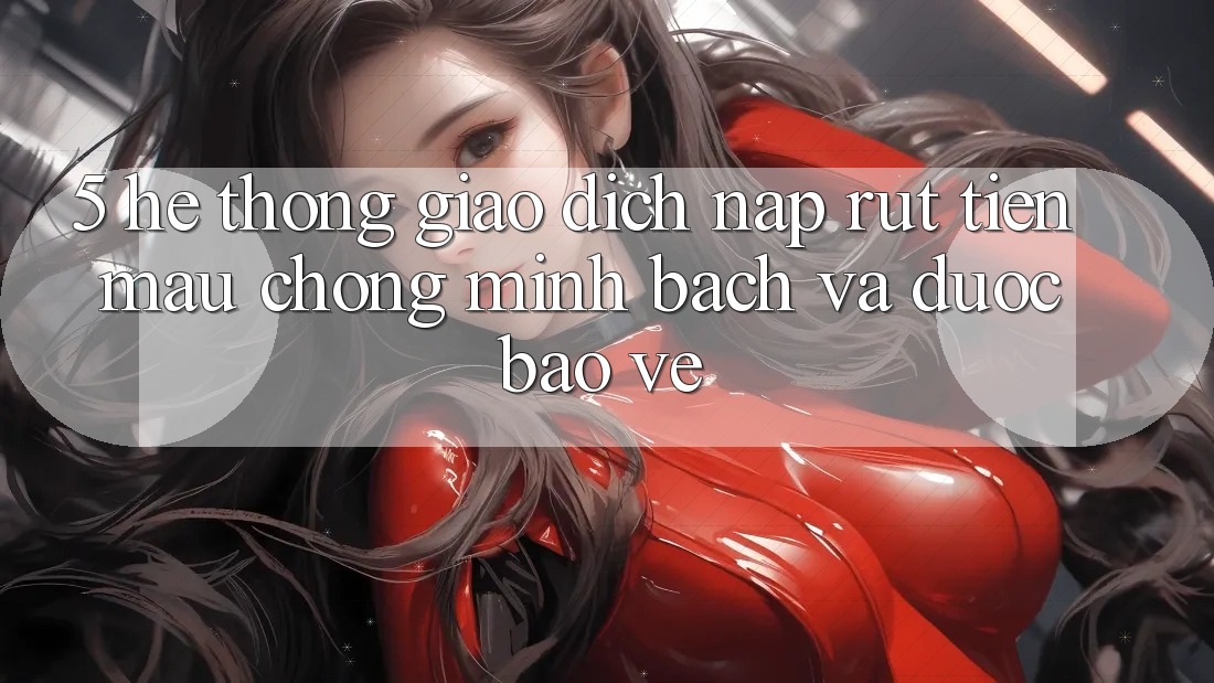 5. Hệ thống giao dịch nạp - rút tiền: Mau chóng, minh bạch và được bảo vệ 5. Hệ thống giao dịch nạp - rút tiền: Mau chóng, minh bạch và được bảo vệ