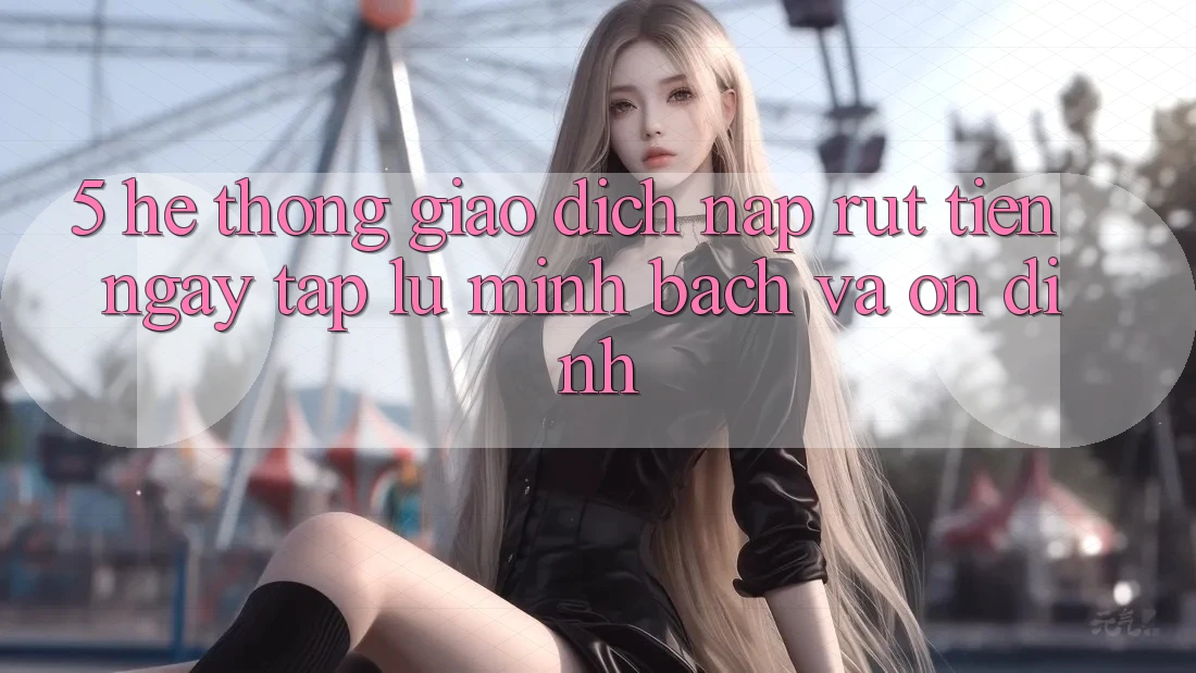 5. Hệ thống giao dịch nạp - rút tiền: Ngay tắp lự, minh bạch và ổn định 5. Hệ thống giao dịch nạp - rút tiền: Ngay tắp lự, minh bạch và ổn định