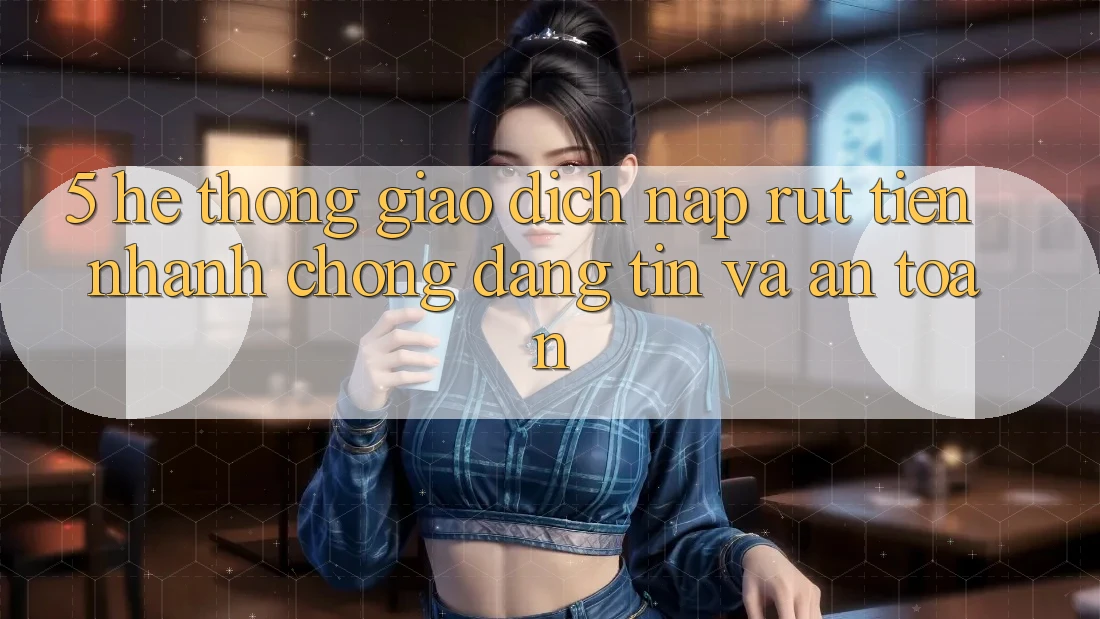 5. Hệ thống giao dịch nạp - rút tiền: Nhanh chóng, đáng tin và an toàn