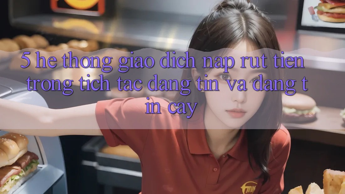 5. Hệ thống giao dịch nạp - rút tiền: Trong tích tắc, đáng tin và đáng tin cậy 5. Hệ thống giao dịch nạp - rút tiền: Trong tích tắc, đáng tin và đáng tin cậy