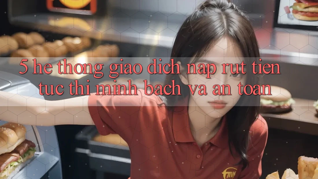 5. Hệ thống giao dịch nạp - rút tiền: Tức thì, minh bạch và an toàn 5. Hệ thống giao dịch nạp - rút tiền: Tức thì, minh bạch và an toàn