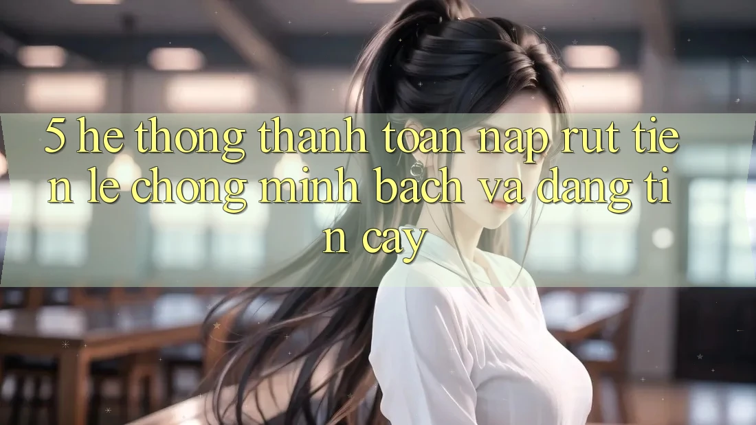 5. Hệ thống thanh toán nạp - rút tiền: Lẹ chóng, minh bạch và đáng tin cậy 5. Hệ thống thanh toán nạp - rút tiền: Lẹ chóng, minh bạch và đáng tin cậy