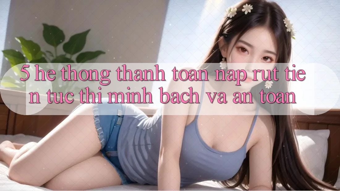 5. Hệ thống thanh toán nạp - rút tiền: Tức thì, minh bạch và an toàn 5. Hệ thống thanh toán nạp - rút tiền: Tức thì, minh bạch và an toàn