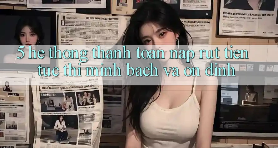 5. Hệ thống thanh toán nạp - rút tiền: Tức thì, minh bạch và ổn định 5. Hệ thống thanh toán nạp - rút tiền: Tức thì, minh bạch và ổn định