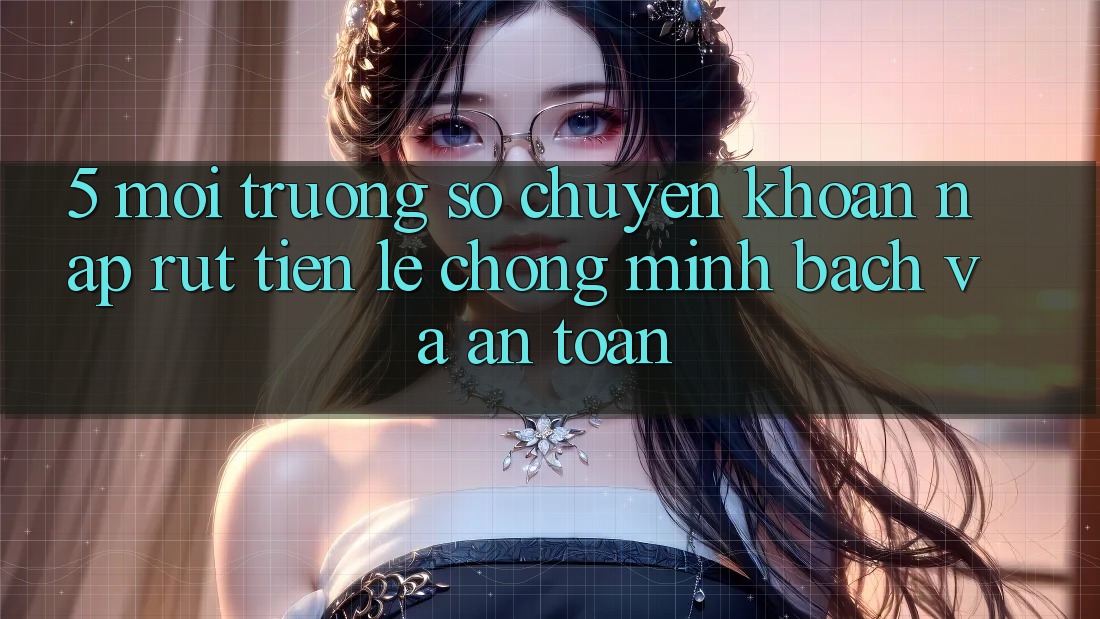 5. Môi trường số chuyển khoản nạp - rút tiền: Lẹ chóng, minh bạch và an toàn 5. Môi trường số chuyển khoản nạp - rút tiền: Lẹ chóng, minh bạch và an toàn