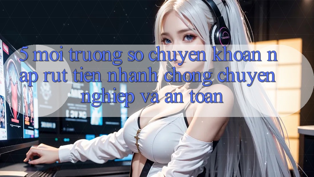 5. Môi trường số chuyển khoản nạp - rút tiền: Nhanh chóng, chuyên nghiệp và an toàn 5. Môi trường số chuyển khoản nạp - rút tiền: Nhanh chóng, chuyên nghiệp và an toàn