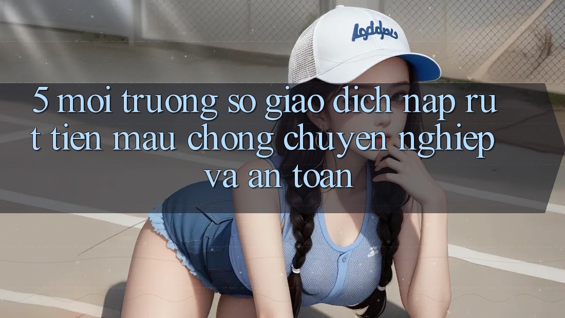 5. Môi trường số giao dịch nạp - rút tiền: Mau chóng, chuyên nghiệp và an toàn