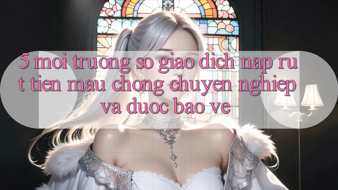 5. Môi trường số giao dịch nạp - rút tiền: Mau chóng, chuyên nghiệp và được bảo vệ