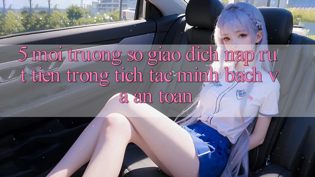5. Môi trường số giao dịch nạp - rút tiền: Trong tích tắc, minh bạch và an toàn 5. Môi trường số giao dịch nạp - rút tiền: Trong tích tắc, minh bạch và an toàn