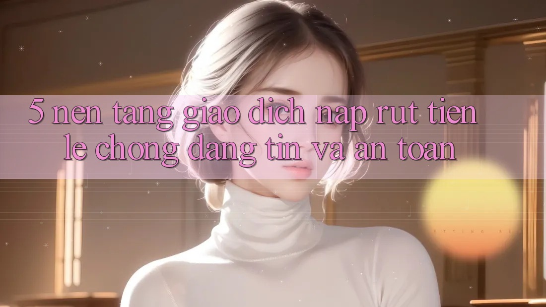 5. Nền tảng giao dịch nạp - rút tiền: Lẹ chóng, đáng tin và an toàn 5. Nền tảng giao dịch nạp - rút tiền: Lẹ chóng, đáng tin và an toàn