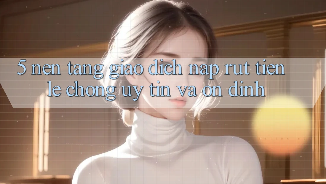 5. Nền tảng giao dịch nạp - rút tiền: Lẹ chóng, uy tín và ổn định 5. Nền tảng giao dịch nạp - rút tiền: Lẹ chóng, uy tín và ổn định