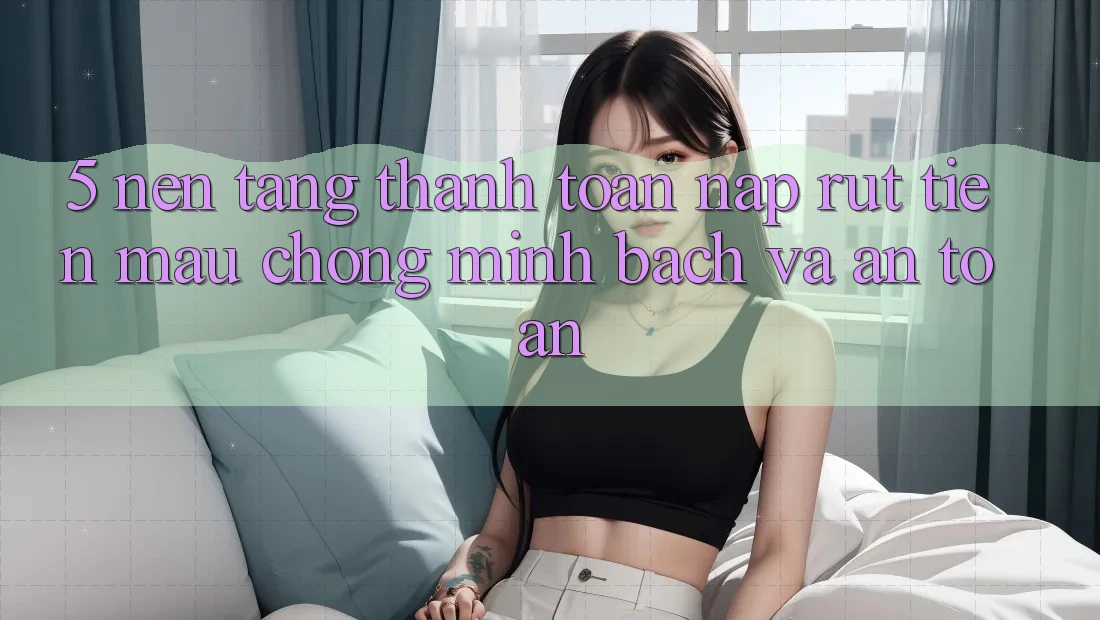 5. Nền tảng thanh toán nạp - rút tiền: Mau chóng, minh bạch và an toàn 5. Nền tảng thanh toán nạp - rút tiền: Mau chóng, minh bạch và an toàn