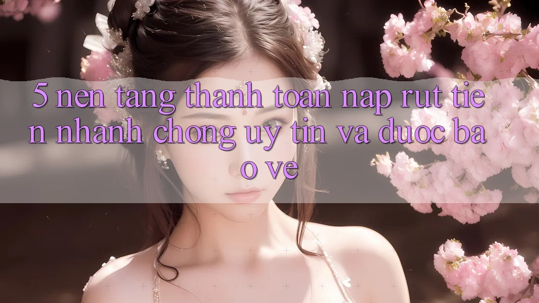 5. Nền tảng thanh toán nạp - rút tiền: Nhanh chóng, uy tín và được bảo vệ 5. Nền tảng thanh toán nạp - rút tiền: Nhanh chóng, uy tín và được bảo vệ