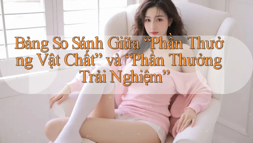Bảng So Sánh Giữa “Phần Thưởng Vật Chất” và “Phần Thưởng Trải Nghiệm” Bảng So Sánh Giữa “Phần Thưởng Vật Chất” và “Phần Thưởng Trải Nghiệm”