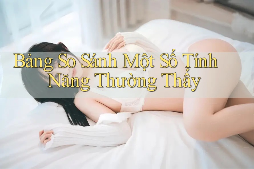 Bảng So Sánh Một Số Tính Năng Thường Thấy Bảng So Sánh Một Số Tính Năng Thường Thấy