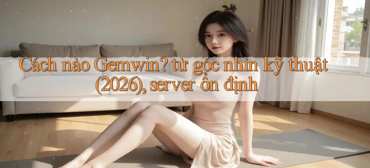 Cách nào Gemwin từ góc nhìn kỹ thuật (2026), server ổn định