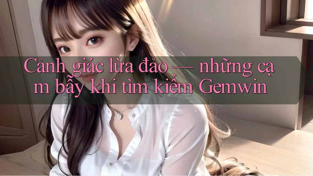 Cảnh giác lừa đảo — những cạm bẫy khi tìm kiếm Gemwin