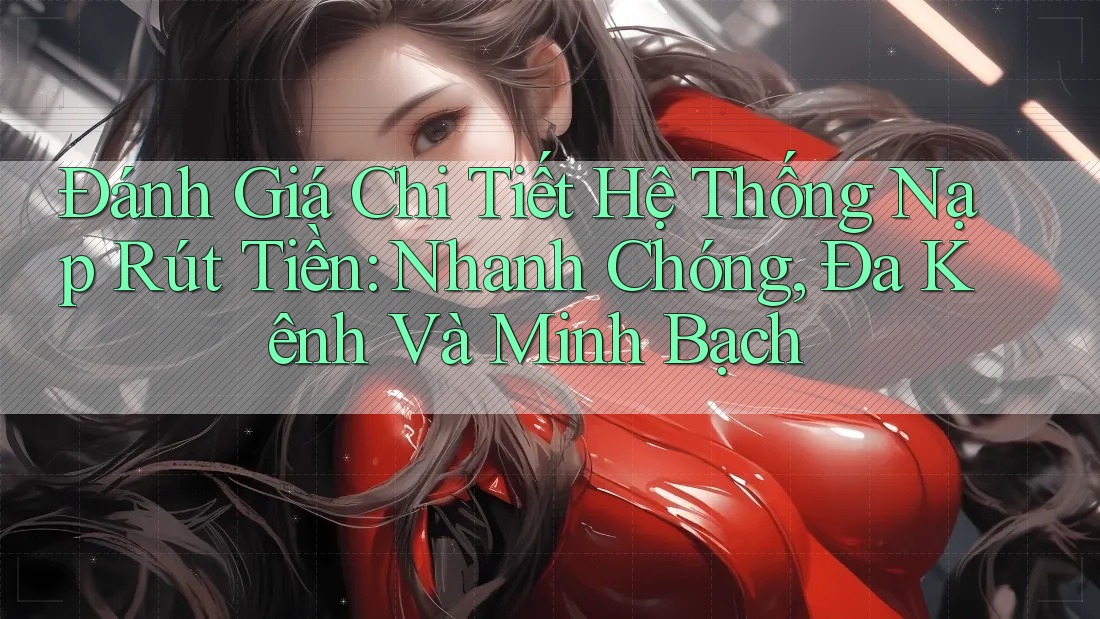 Đánh Giá Chi Tiết Hệ Thống Nạp Rút Tiền: Nhanh Chóng, Đa Kênh Và Minh Bạch