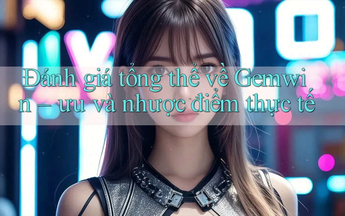 Đánh giá tổng thể về Gemwin – ưu và nhược điểm thực tế