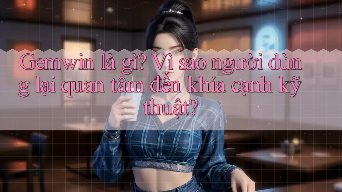 Gemwin là gì? Vì sao người dùng lại quan tâm đến khía cạnh kỹ thuật? Gemwin là gì? Vì sao người dùng lại quan tâm đến khía cạnh kỹ thuật?