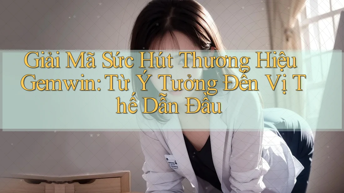 Giải Mã Sức Hút Thương Hiệu Gemwin: Từ Ý Tưởng Đến Vị Thế Dẫn Đầu Giải Mã Sức Hút Thương Hiệu Gemwin: Từ Ý Tưởng Đến Vị Thế Dẫn Đầu
