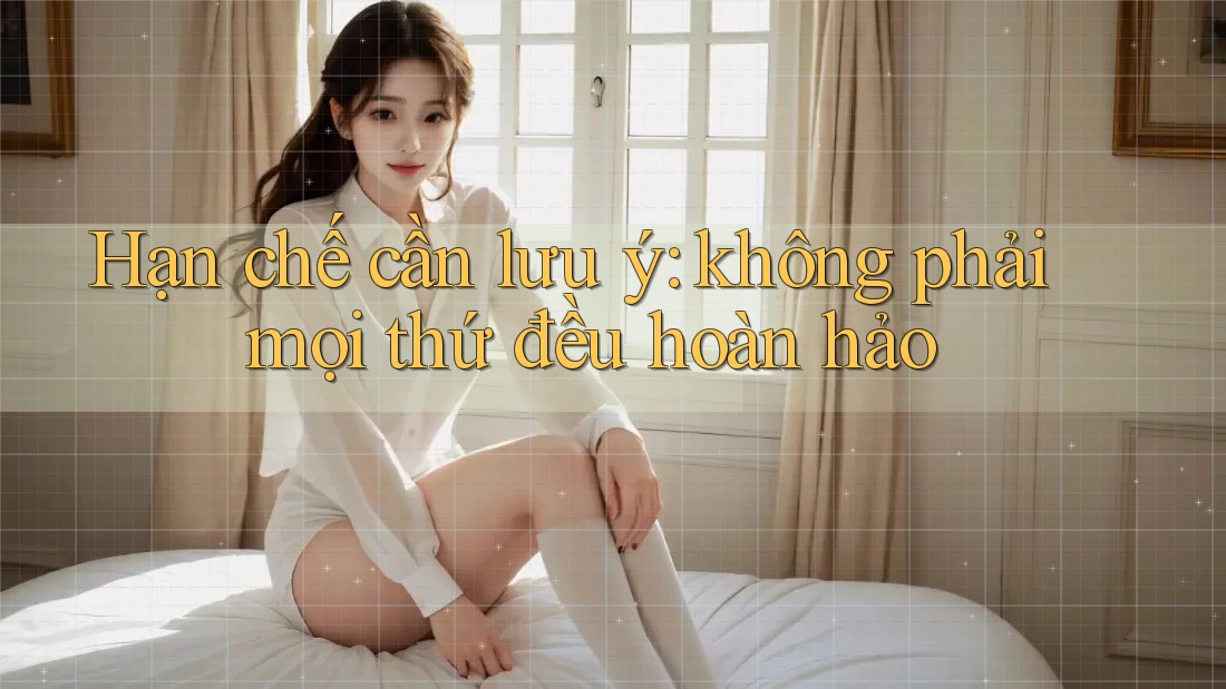 Hạn chế cần lưu ý: Không phải mọi thứ đều hoàn hảo