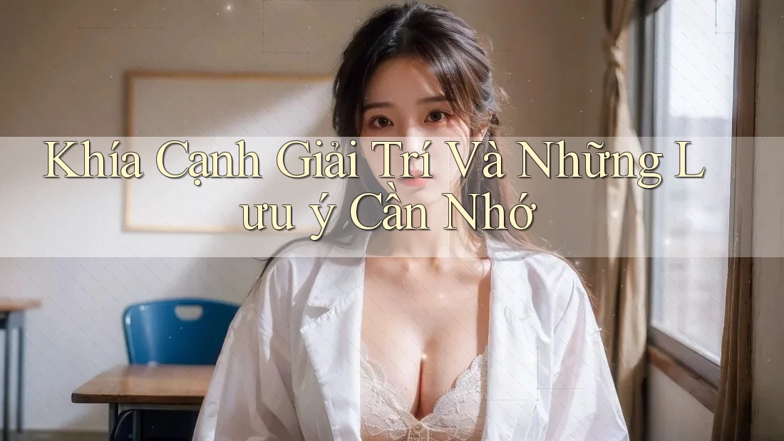 Khía Cạnh Giải Trí Và Những Lưu ý Cần Nhớ Khía Cạnh Giải Trí Và Những Lưu ý Cần Nhớ