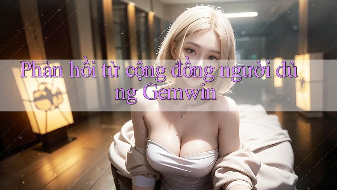 Phản hồi từ cộng đồng người dùng Gemwin