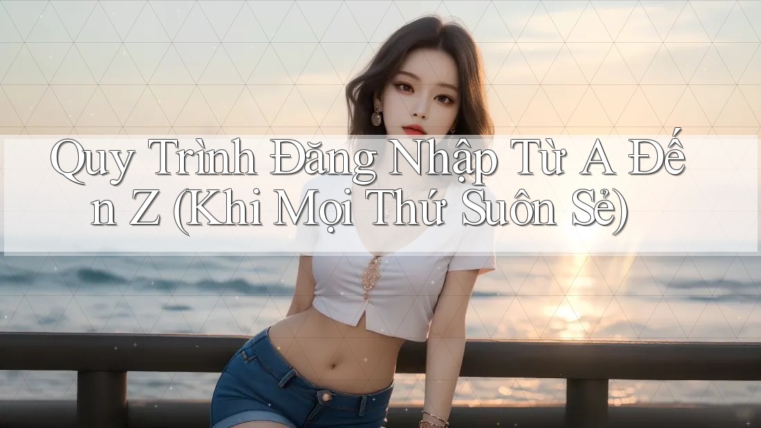 Quy Trình Đăng Nhập Từ A Đến Z (Khi Mọi Thứ Suôn Sẻ)