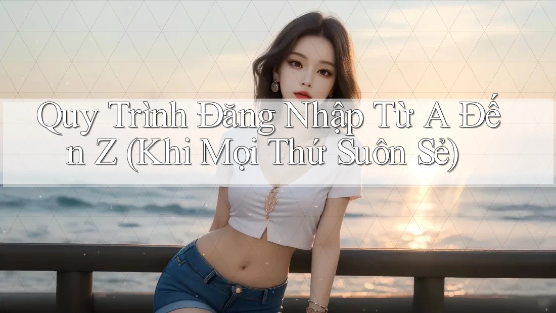 Quy Trình Đăng Nhập Từ A Đến Z (Khi Mọi Thứ Suôn Sẻ) Quy Trình Đăng Nhập Từ A Đến Z (Khi Mọi Thứ Suôn Sẻ)
