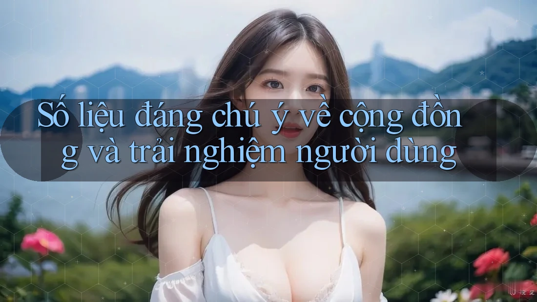 Số liệu đáng chú ý về cộng đồng và trải nghiệm người dùng