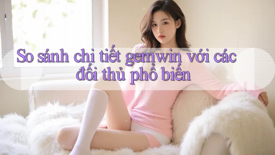 So sánh chi tiết gemwin với các đối thủ phổ biến So sánh chi tiết gemwin với các đối thủ phổ biến