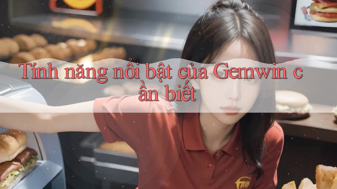 Tính năng nổi bật của Gemwin cần biết Tính năng nổi bật của Gemwin cần biết