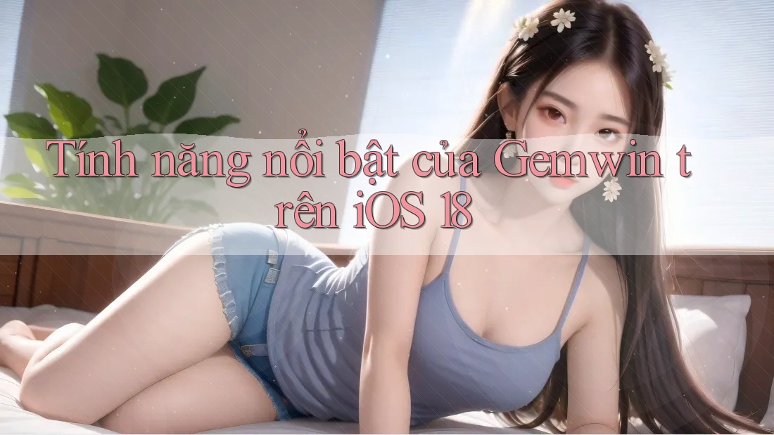 Tính năng nổi bật của Gemwin trên iOS 18 Tính năng nổi bật của Gemwin trên iOS 18