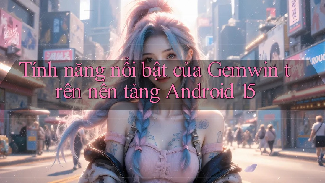 Tính năng nổi bật của Gemwin trên nền tảng Android 15